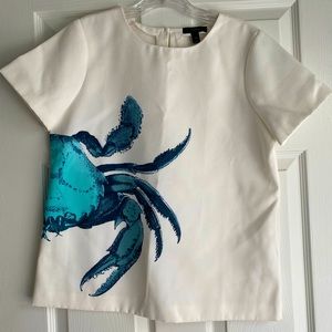 J Crew Crab Top Size 4